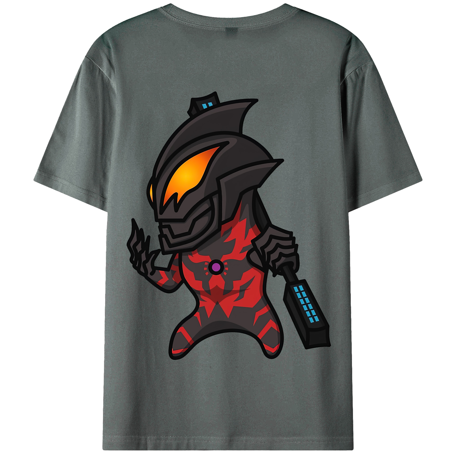 （画像用） ウルトラマン Ultraman 綿100％半袖Tシャツ（背面プリント）